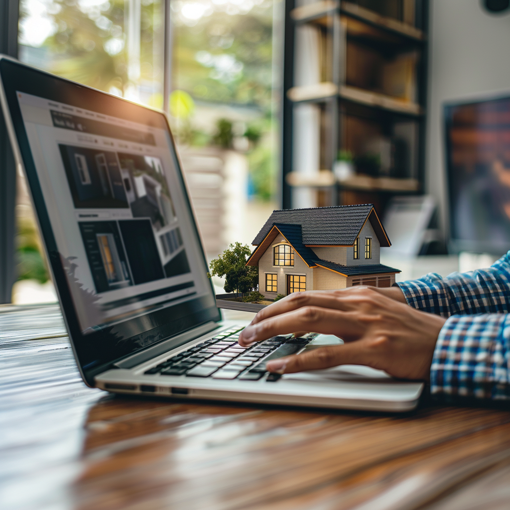 Conseiller immobilier qui conseille une cliente lors d'un rendez-vous